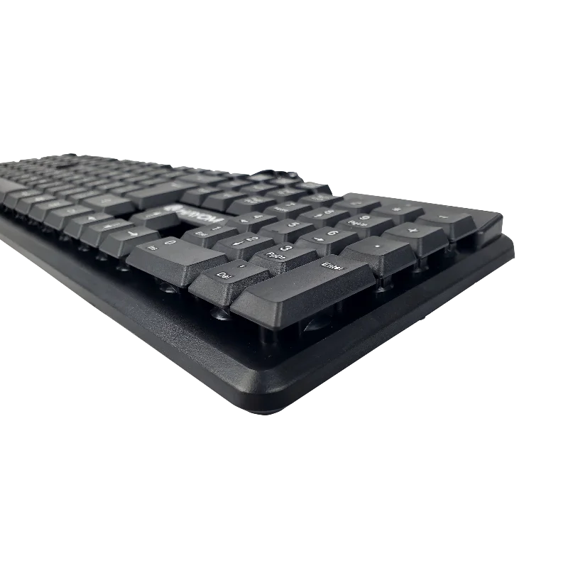 Imagem 3 de 3 do produto Teclado Hayom, Usb, Design Ergonômico, Abnt2, Preto - Tc3207