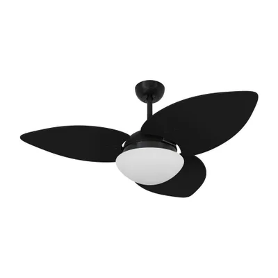 Ventilador De Teto Dormamu Nero 3 Pás Preto 127v