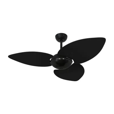 Ventilador De Teto Dormamu Nero Office 3 Pás Preto 127v