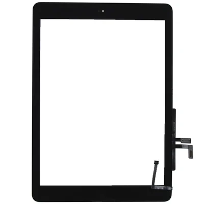 Tela Touch Compativel Com Ipad Air A1474 A1475 A1476 Cor:preto