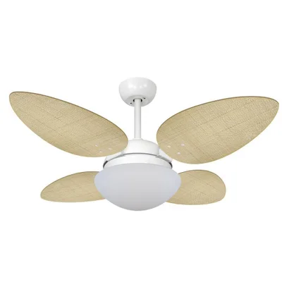 Ventilador De Teto Volare Petalo Palmae Natural 110v