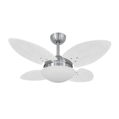 Ventilador De Teto Volare Mini Petalo Palmae Branco 220v