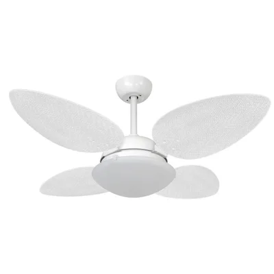 Ventilador De Teto Volare Petalo Palmae Branco 220v