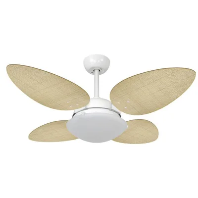 Ventilador De Teto Volare Petalo Palmae Natural 220v