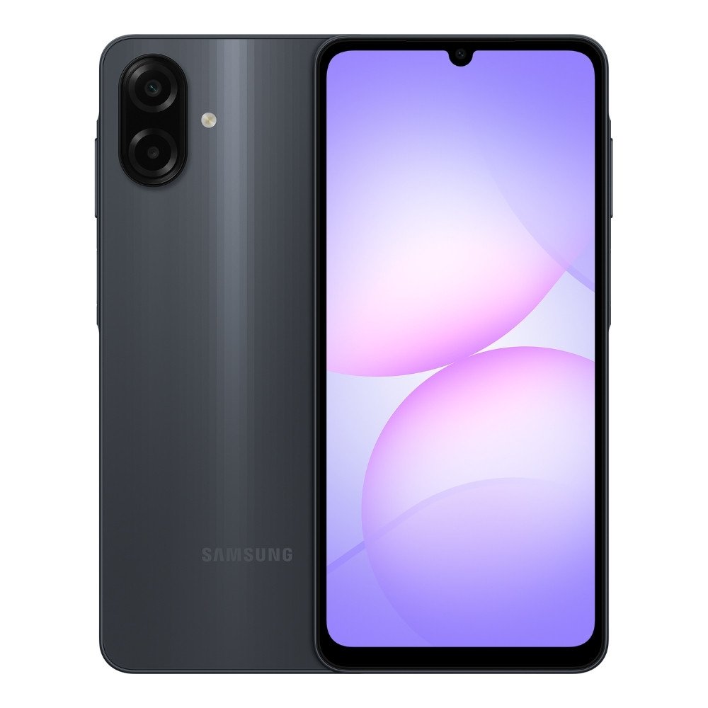 Smartphone Samsung Galaxy A07 Preto 6.7 256gb 8GB Câmera Dupla