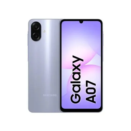 Smartphone Samsung Galaxy A07 128 GB Violeta, 4g, Ram 4 GB, Câmera 50mp + Selfie 8mp, Tela 6,7" 4