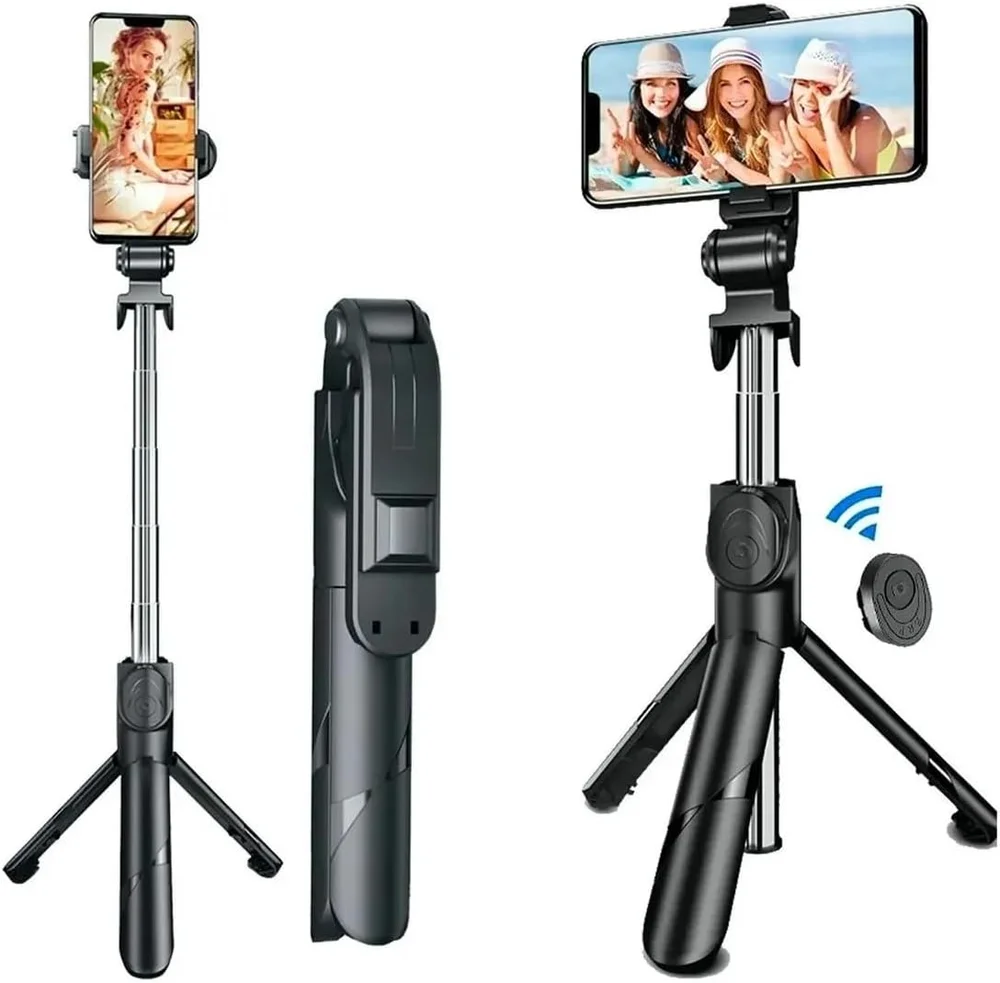 Imagem 5 de 5 do produto Pau De Selfie Suporte Tripé Para Celular Com Controle Bluetooth It-blue Le-075