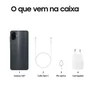 Smartphone Samsung A07 4g 128GB 4gb 50mp 8mp 6.7” Preto
