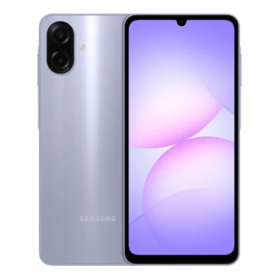 Smartphone Samsung Galaxy Violeta A07 6.7 256gb 8GB Câmera Dupla