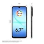 Smartphone Samsung Galaxy A17 5g 256 GB Preto, Ram 8 GB, Tela 6.7", Câmera Tripla 50mp + Selfie 13mp 13