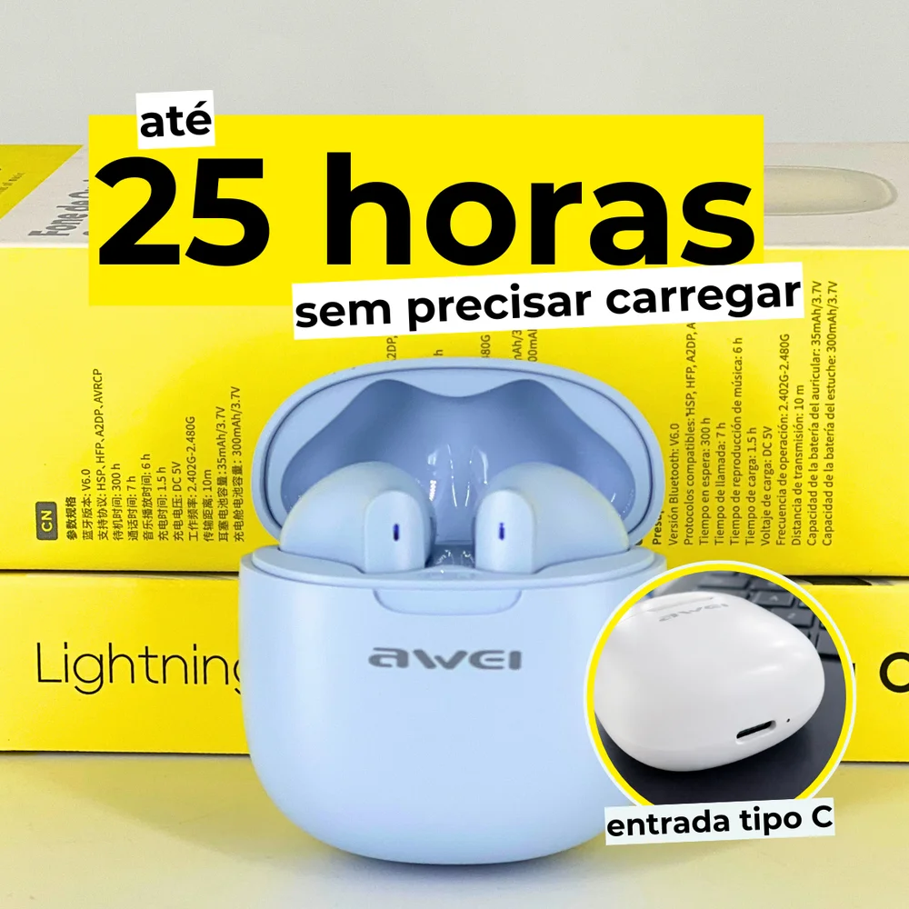 Imagem 4 de 5 do produto Fone Ouvido Bluetooth T68 Tradutor simultânea IA +de 50 idiomas Reduçao Ruido mais liberdade Viagens