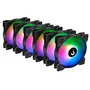 Kit 6 Fans Rise Mode X ARGB 120mm S/controladora Preto - Rm-xld-aRGB 3