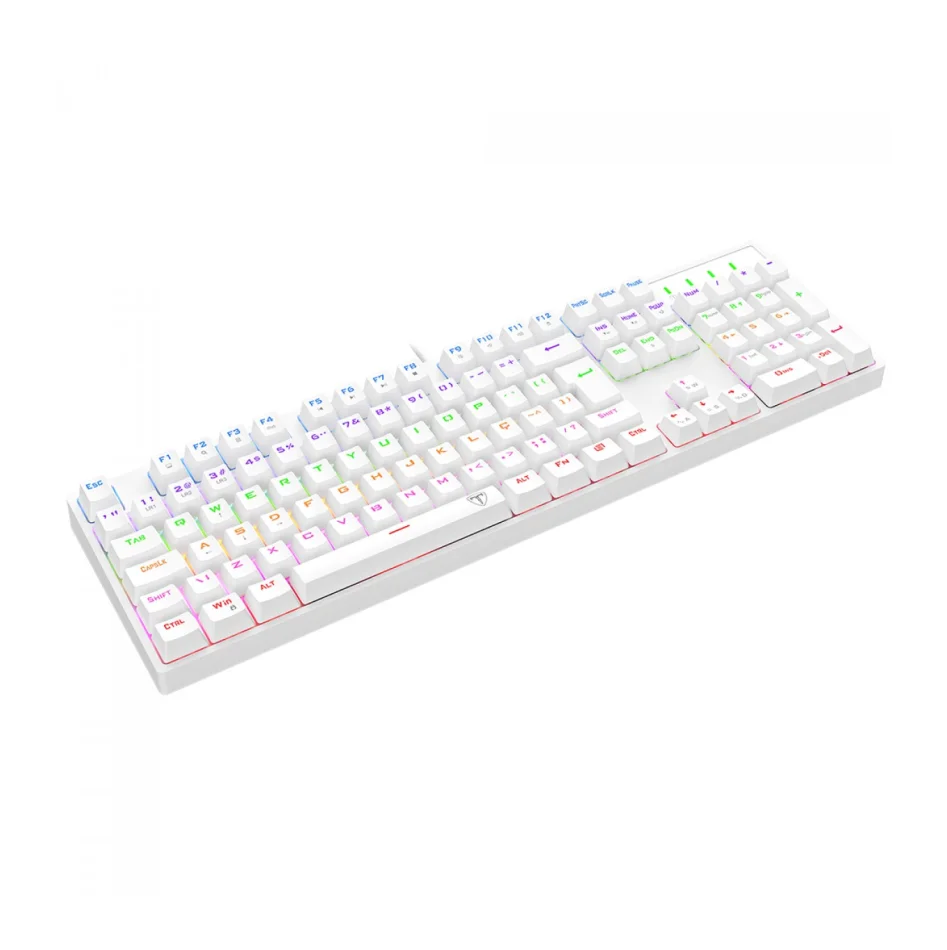 Imagem 2 de 5 do produto Teclado Mec T-dagger Rebel, Rainbow, Usb, Switch Brown - T-tgk328w-br