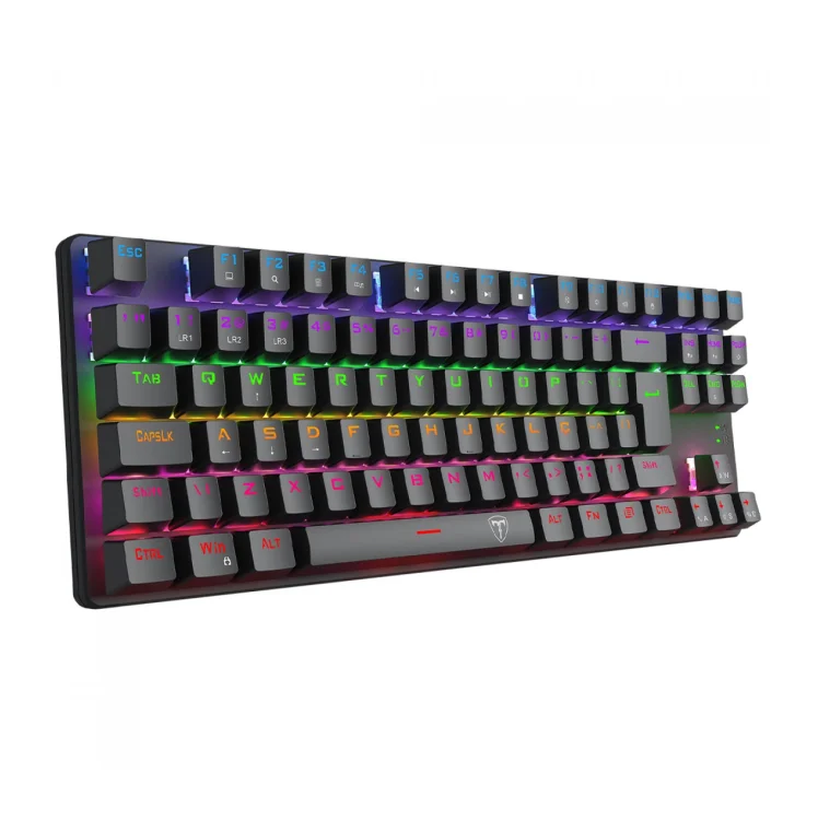 Imagem 2 de 5 do produto Teclado Mec T-dagger Bora, Rainbow, Usb, Switch Brown - T-tgk313-br