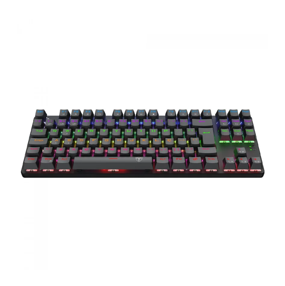 Imagem 5 de 5 do produto Teclado Mec T-dagger Bora, Rainbow, Usb, Switch Brown - T-tgk313-br
