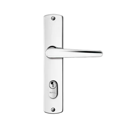 Fechadura Externa 3400 E190 Mz260 Standard 40mm Espelho Cromado Papaiz