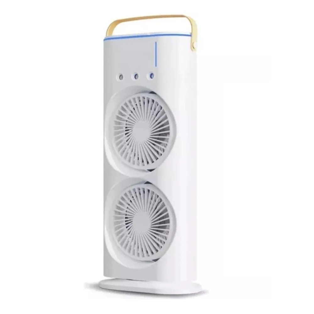 Mini Ventilador Climatizador Portátil Com Umidificador Usb – Compacto, Silencioso E Eficiente