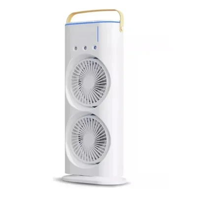 Mini Ventilador Climatizador Portátil Com Umidificador Usb – Compacto, Silencioso E Eficiente