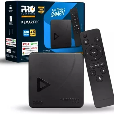 Smart Box Smart Pro Pro Eletronic 4k Android Wi-fi