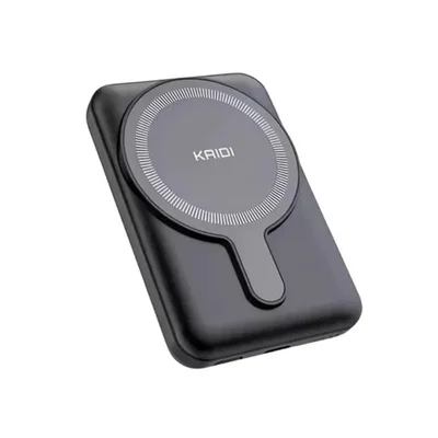 Mini Power Bank Carga Rápida Sem Fio 5000 Mah Kaidi Usb-c