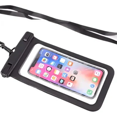 Capa Case Bolsa Prova D'água Pvc Impermeável Com Alça