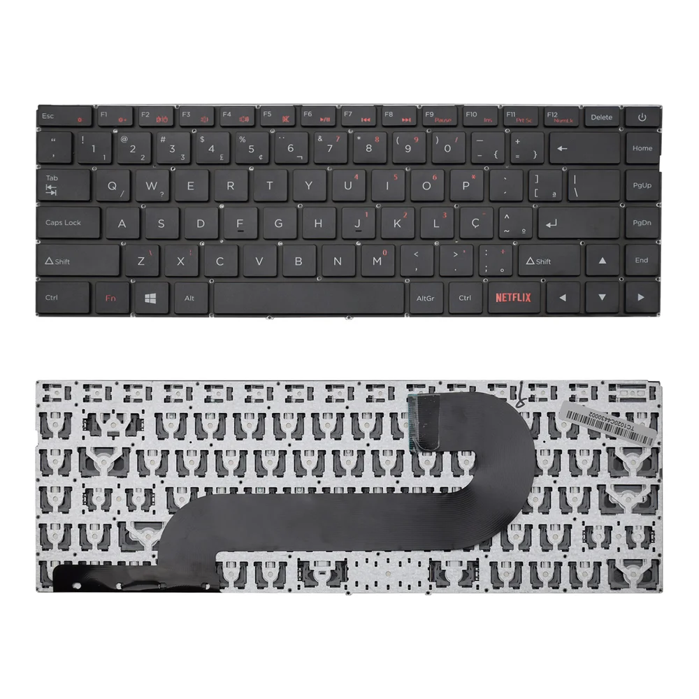 Teclado Para Notebook Hp Compaq Presario 425 Abnt2 - Botão Netflix Teclado Para Notebook Hp Compaq Presario 425 Abnt2 - Botão Netflix
