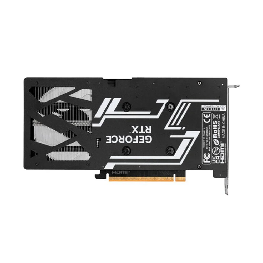 Placa De Video Galax Geforce RTX 5050 Black Gf 1-click Oc 8GB Gddr6 128bits 55nsl8mhdchd 5