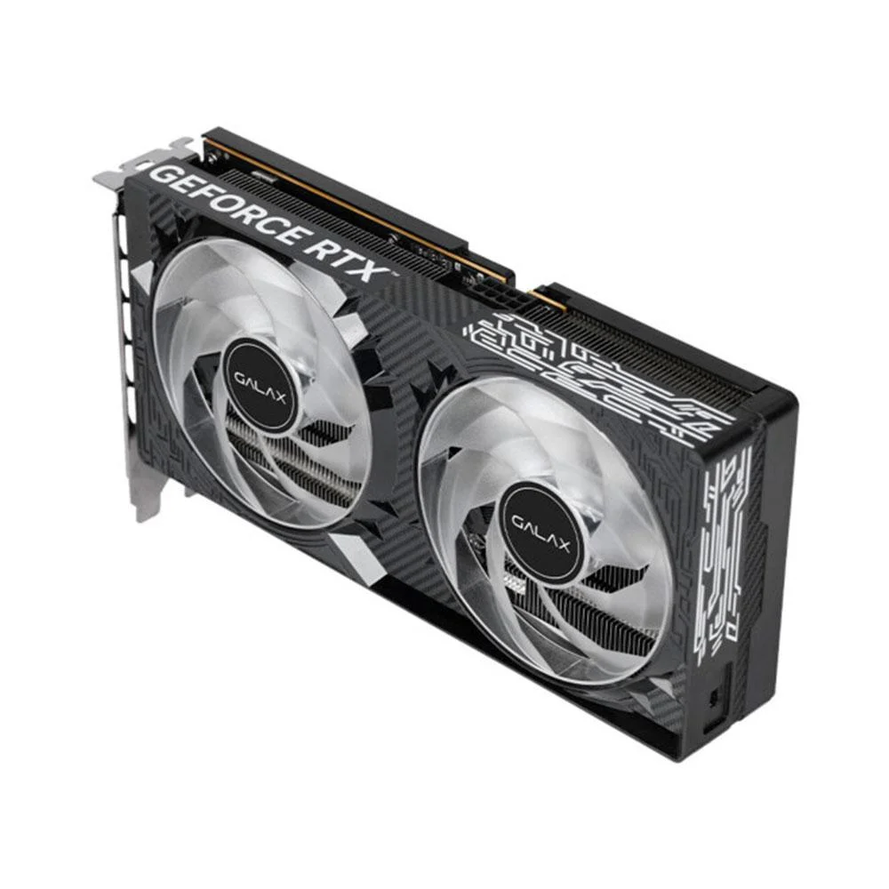 Placa De Video Galax Geforce RTX 5050 Black Gf 1-click Oc 8GB Gddr6 128bits 55nsl8mhdchd