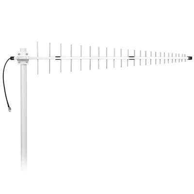 Antena Externa Para Celular Quadriband Aquario Cf-4000 800, 900, 1800 E 1900 Mhz 12 Dbi