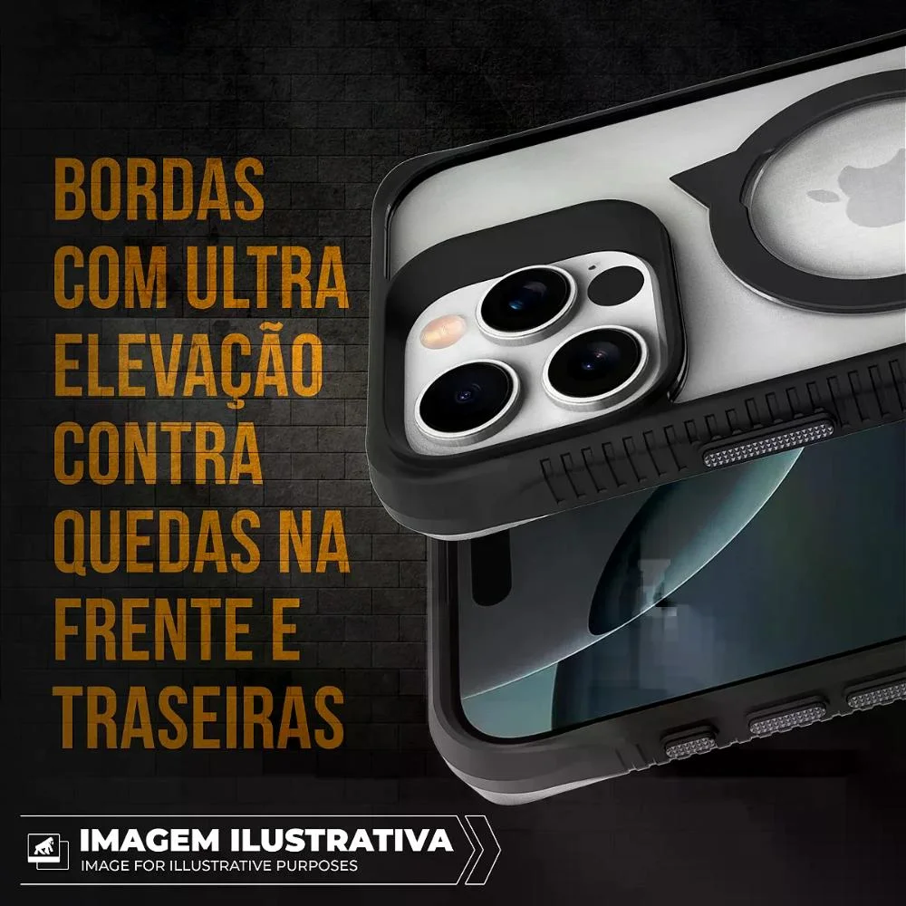 Imagem 4 de 5 do produto Capa Case Capinha Magsafe Para Iphone 15 - Raptor - Gshield