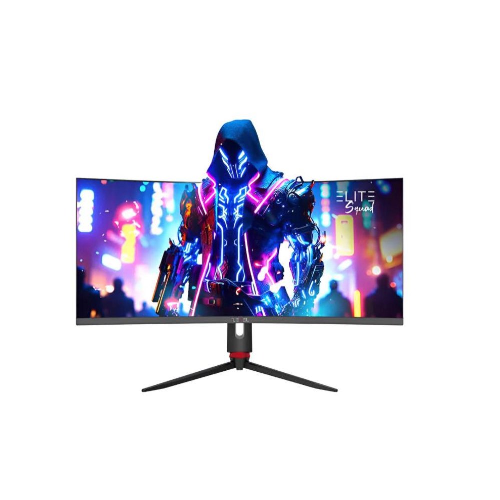 Monitor Gamer Hi Level Elite Curvo 34 ELED, 180hz, Hdr Preto