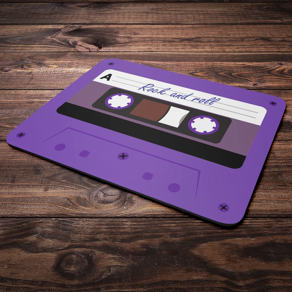 Imagem 3 de 4 do produto Mouse Pad Geek - Fita Cassete K7 Rock And Roll