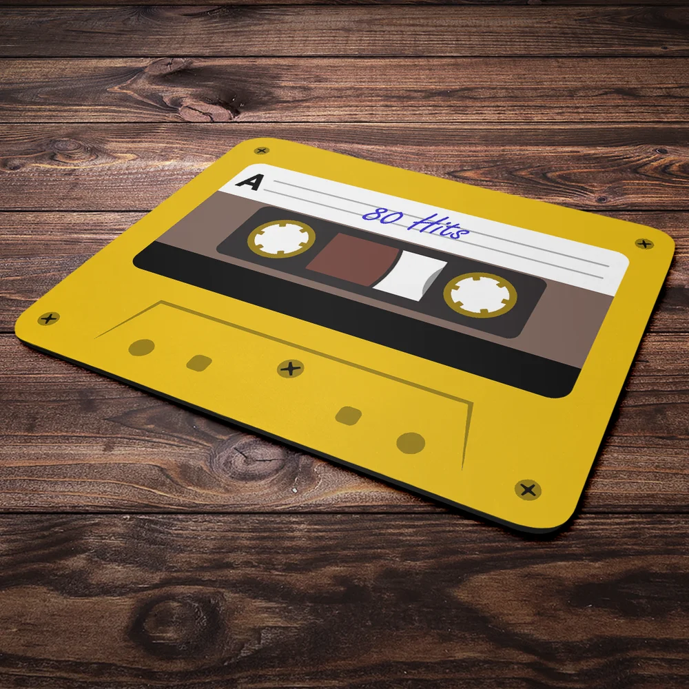 Imagem 3 de 4 do produto Mouse Pad Geek - Fita Cassete K7 80 Hits