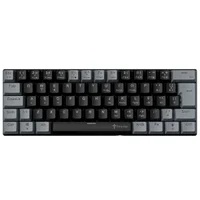 Teclado Mecânico Gamer Cinza 60% Hot Swap Switch Brown Marrom Abnt2 Usb Titorion Te002