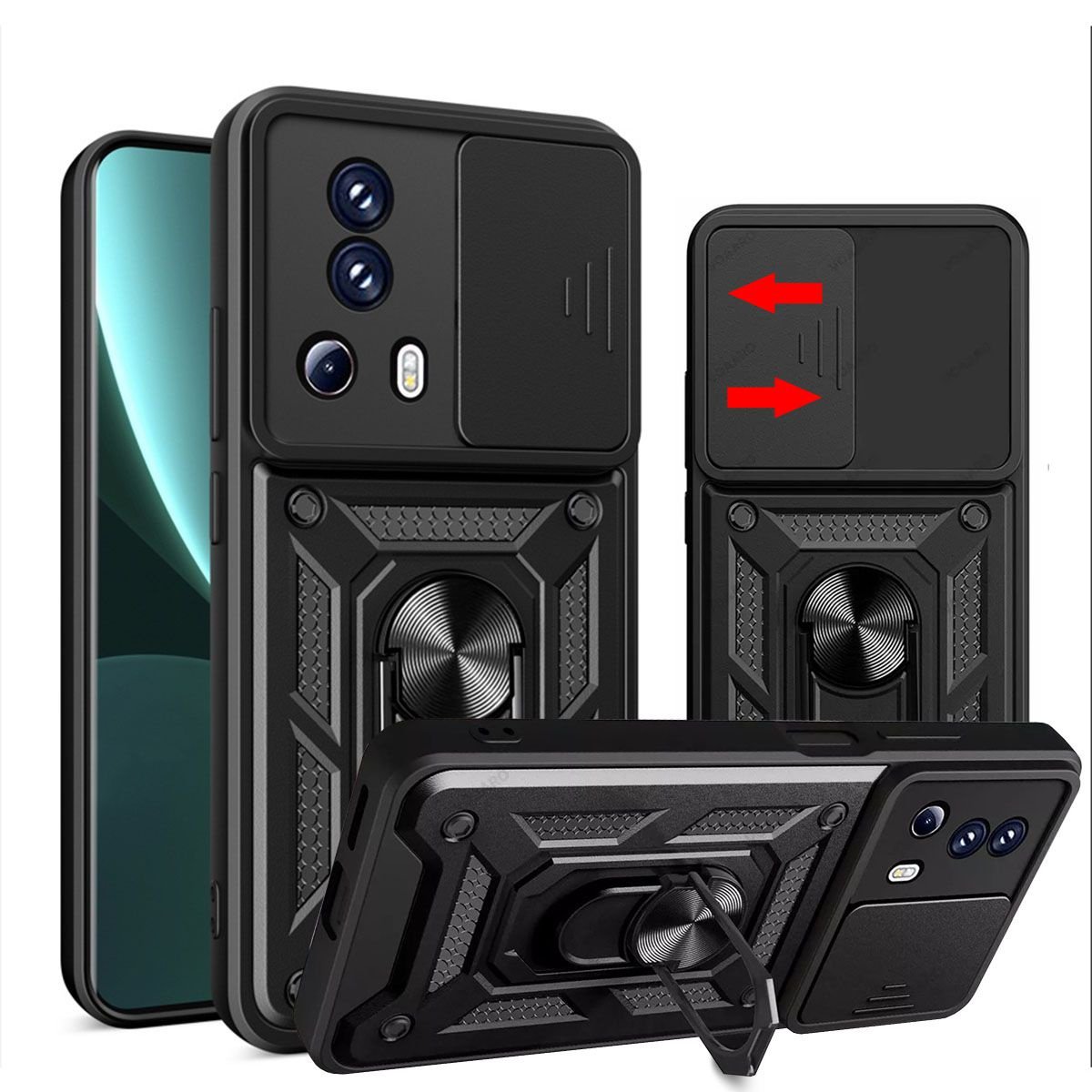 Capa Capinha Case Para Xiaomi Mi 13 Lite - Protetora Militar Resistente Anti Impacto Queda Armadura Reforçada Durável