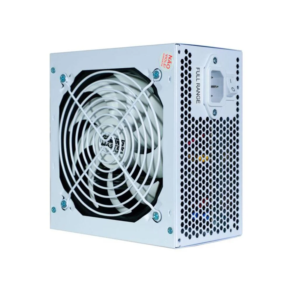 Imagem 2 de 5 do produto Fonte De Alimentacao K-mex Pwez8898f Branca 500w 80 Plus White - Pwez8898fua0b3x
