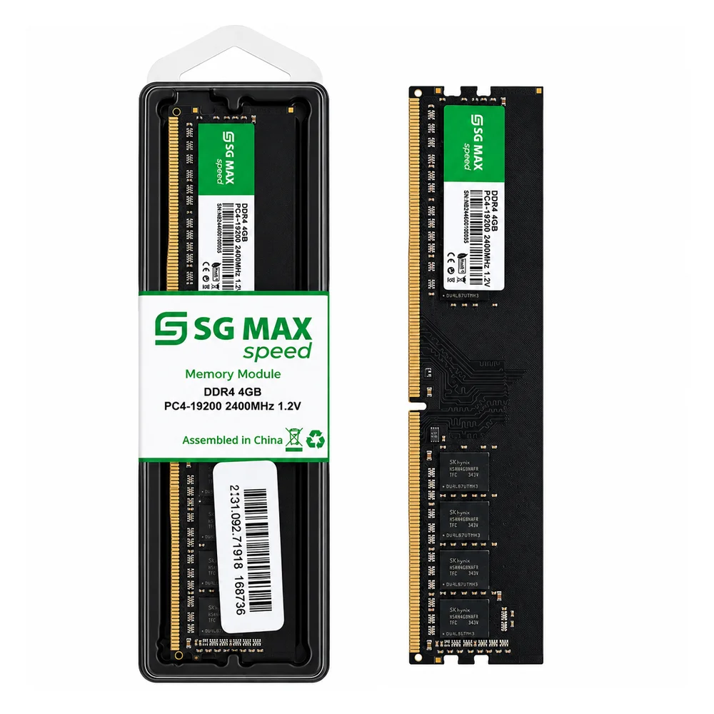 Memoria 4gb Ddr4 2400 Cl 22 1.2v Desktop Udimm Sgm4gl2400cl22d Sgmax