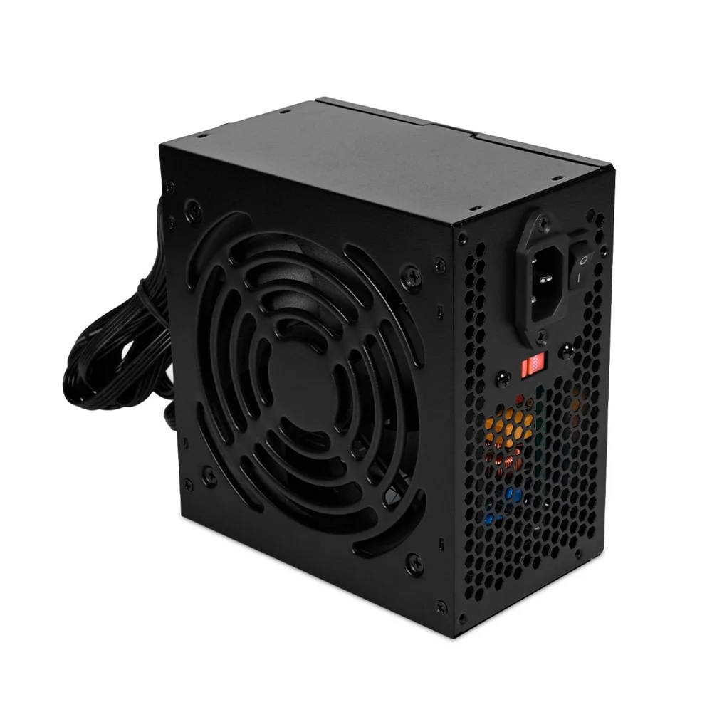 Imagem 4 de 5 do produto Fonte Atx 350w Real Com Cabo De Força Bivolt Preto | Get