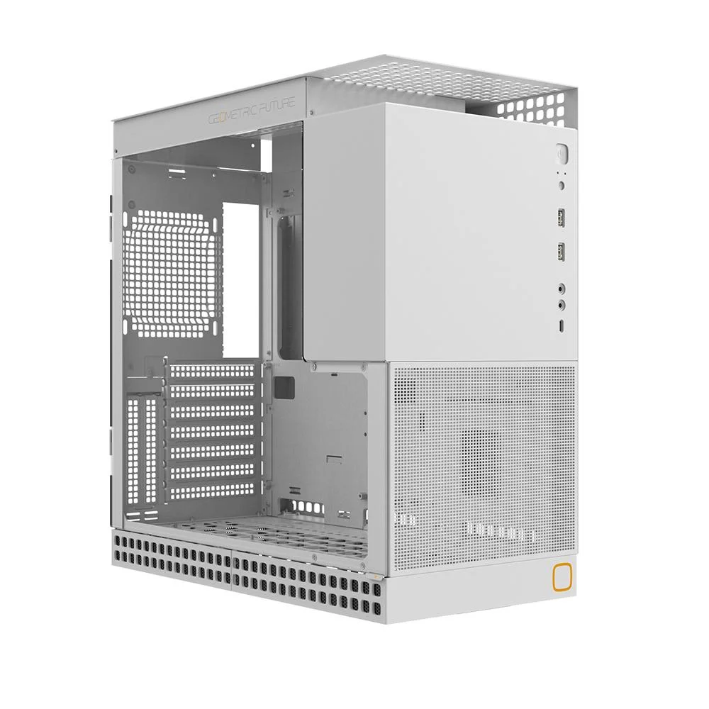 Imagem 3 de 5 do produto Gabinete Gamer Geometric Future Model 4 King Arthur Branco