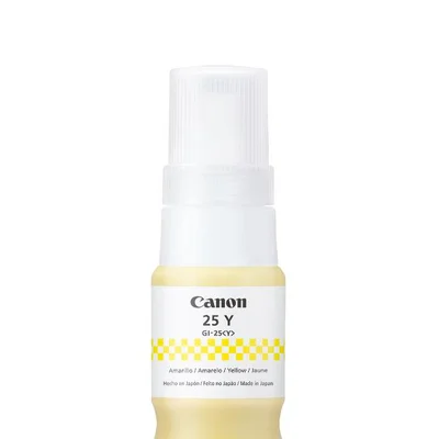 Refil De Tinta Canon Gi-25y Amarelo 37ml