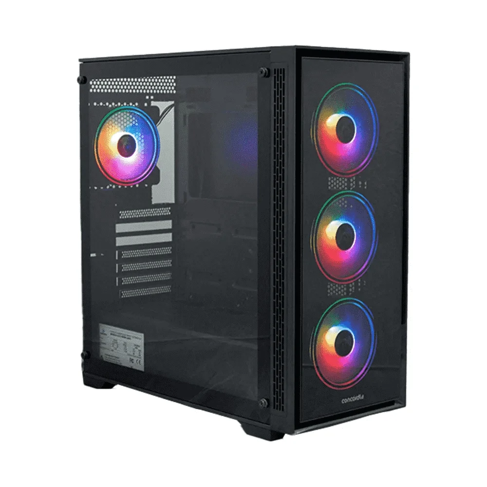 PC Gamer TOP Concórdia Processador AMD Ryzen 5 5500 16GB SSD 512GB RTX 3050 Fonte 500W FreeDos - view 4