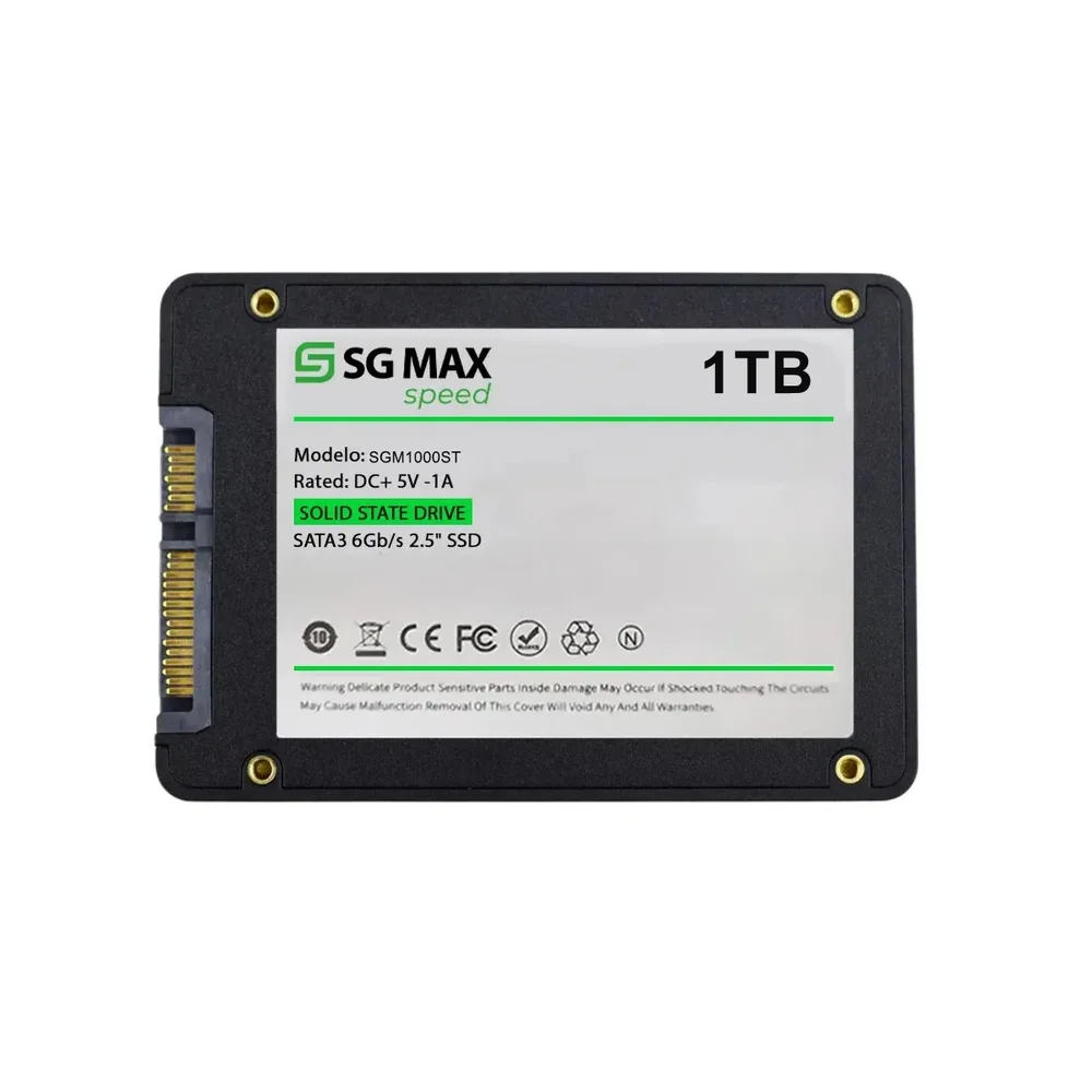 Imagem 2 de 4 do produto SSD 1TB 2.5 Sata 3 560mbs Leit 520mbs Grav Sgm1000st Sgmax