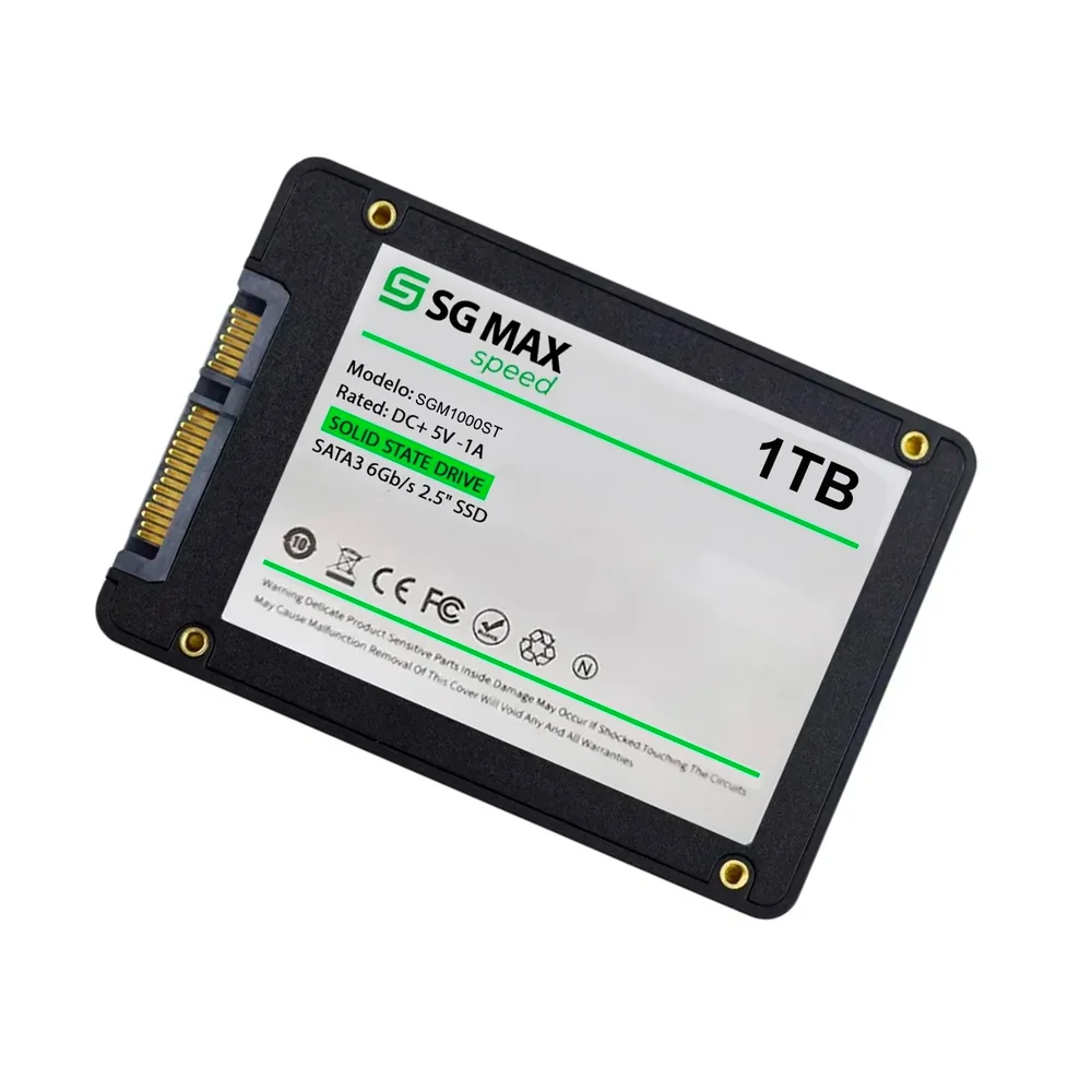 Imagem 3 de 4 do produto SSD 1TB 2.5 Sata 3 560mbs Leit 520mbs Grav Sgm1000st Sgmax