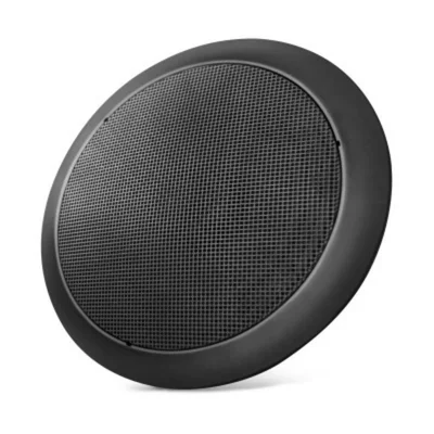 Arandela Redonda Fiamon 6 Difusor 30rms 8r Preta