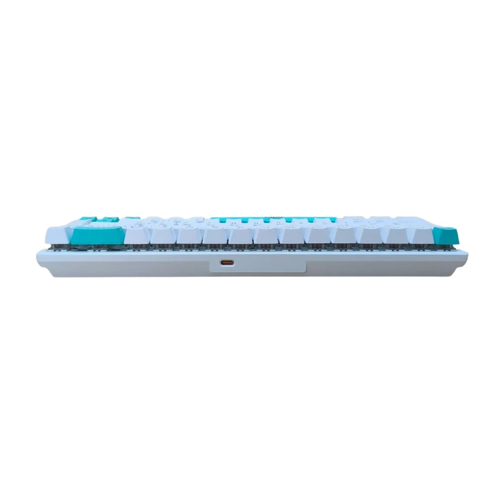 Imagem 5 de 5 do produto Teclado Mecânico Gamer RGB 60% Layout Abnt2 Compacto Com 68 Teclas Para PC E Notebook
