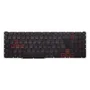 Teclado Para Notebook Acer Part Number Nki15170x5 Vermelho Abnt2 Preto