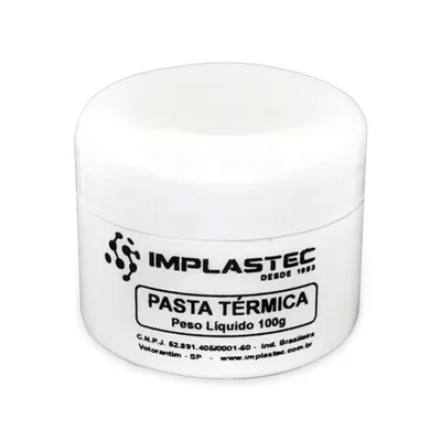 Pasta Térmica Implastec 100g