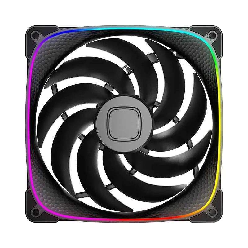 Fan 140mm Geometric Future Squama 2503b-14 ARGB Preto 5