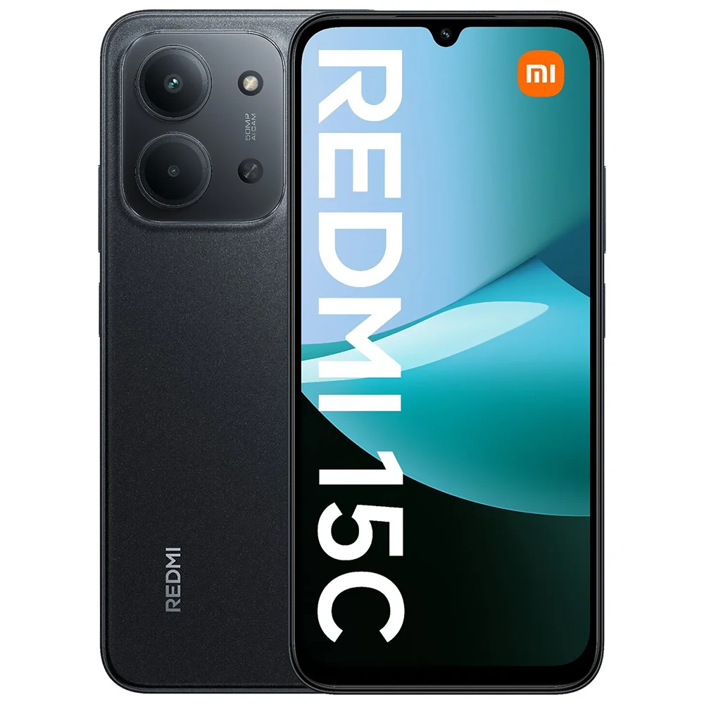 Xiaomi Redmi 15C 本体 Black 128GB Produtos com até 15 OFF no PIX KaBuM
