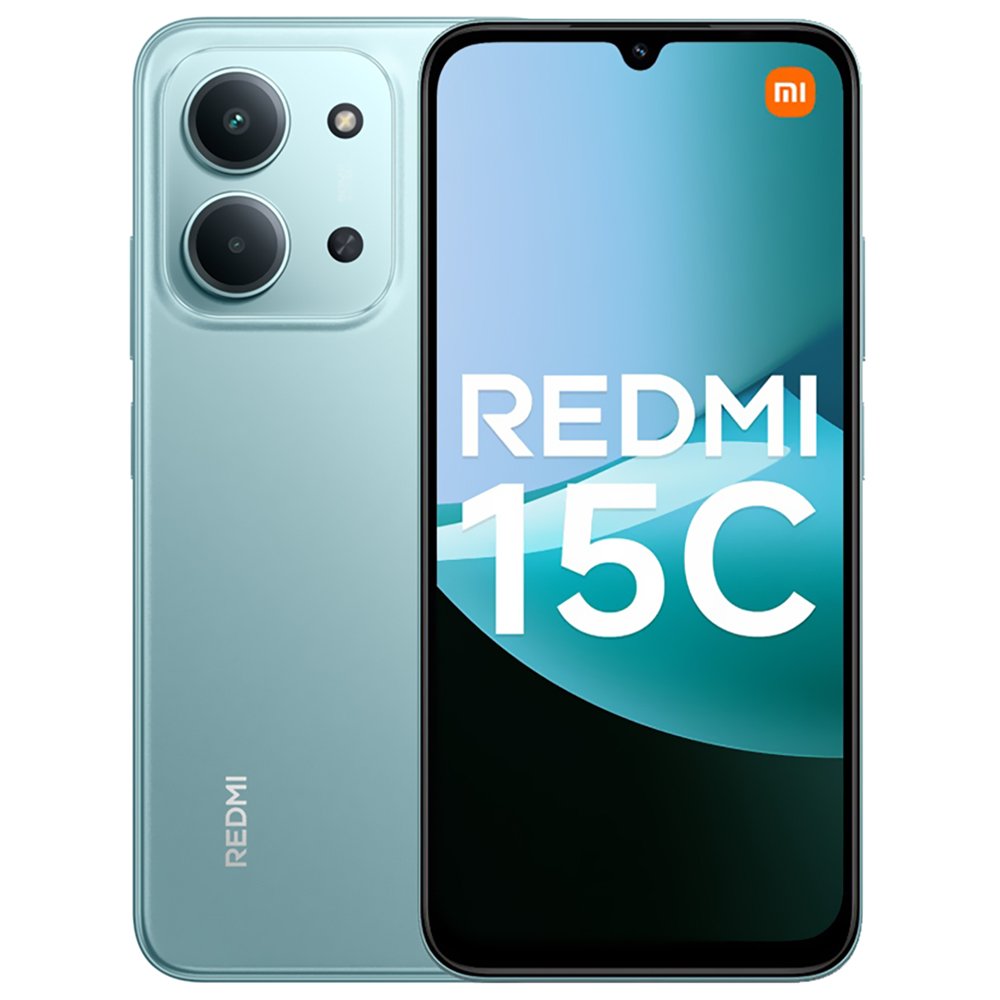 Celular Xiaomi Redmi 15c 256gb 8GB Ram De 6.9" 50mp 8mp - Mint Green (global)
